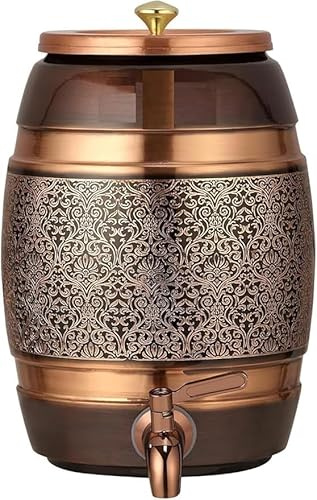 Reines Kupfer-Spender 5 l Antik Juckender Design