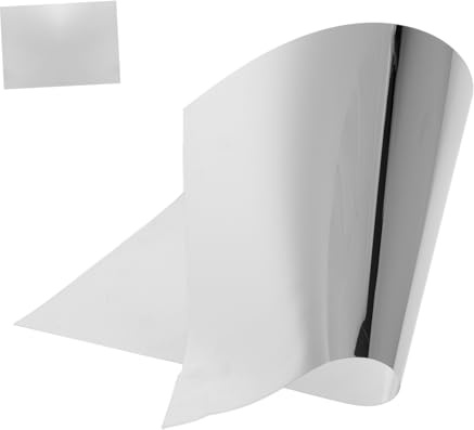 YARNOW Espejo De Plástico Enrollable Espejo Flexible Para Pared De Dormitorio Adhesivo Para Manualidades y Decoración De Pared Casa