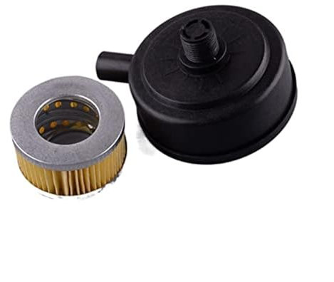XEDLAMP Kit de silenciador y compresor de Filtro de Aire de admisión Duradero for Campbell, Hausfeld y Husky de 20 mm Filtro de Aire para cortacésped