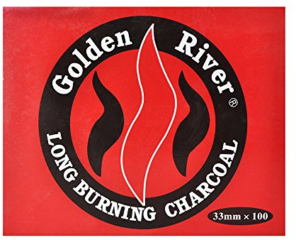 100 carbón Golden River Carbón Narguile Hookah Shisha Carbón Clásico