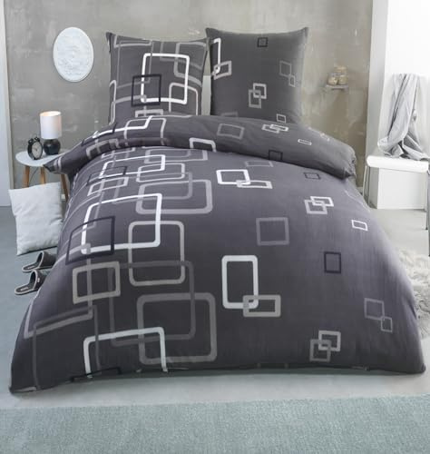 Dreamhome24 – Juego de ropa de cama, forro polar térmico, ideal para el invierno (135 x 200 cm, 155 x 220 o 200 x 200 cm), moderno, Diseño 8, 200 x 200 cm