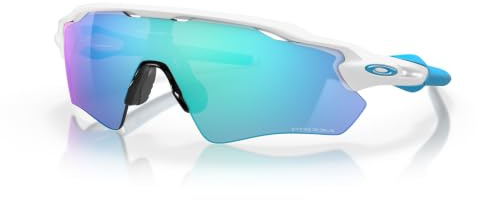 Ray-Ban Herren 0OO9208 Sonnenbrille, Mehrfarbig (Polished White), 40