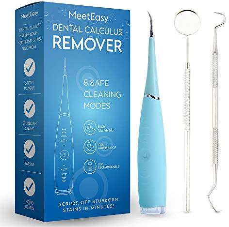 MeetEasy Dental Cleaner Tool Kit - Dental Care for Adult - 100% Proven Safe