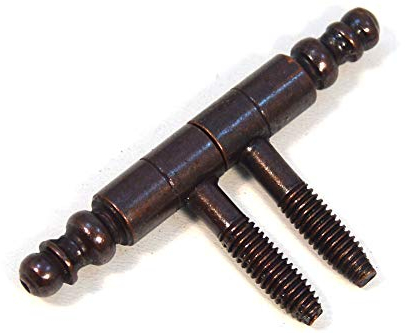 Charnière à visser avec tête décorative Bronze de portes (2)