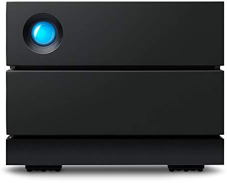 LaCie 2big RAID da 36TB, Hard Disk Esterno per Desktop, Classe Enterprise, Thunderbolt 3, USB-C, 7200 RPM, per Mac e PC Desktop, 5 anni Rescue Services (STHJ36000800)