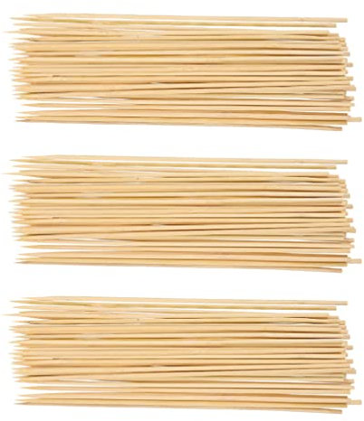 Happyyami 120piezas Palos De Bambú para Trepar Fijar De Flores Arreglos Natural Duradero para Jardinería y Manualidades