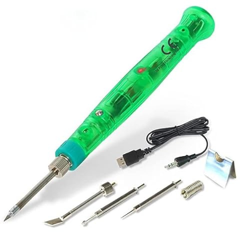 USB Soldering Iron for Touch-Ups on 3D Prints and Tin