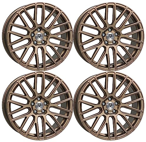 4x MB Design Felgen KV4 9.0Jx20 ET42 5x108 Bronze hell matt kompatibel mit Volvo C40 C70 S60 S80 S90 V90 V40 V60 V70 V90 XC40 XC60 XC70 XC90