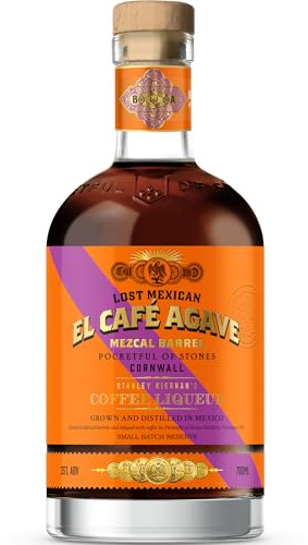 Pocketful Of Stones Lost Mexican El Café Agave Spirit, 70cl, 35% ABV | Coffee Vanilla, Mezcal Barrels, Roasted Coffee, Dark Chocolate, Baked Agave, Tequila Alternative, Espresso Martini