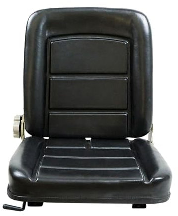 perfk Asiento Universal para elevadora, asiento plegable para elevadora, asiento para cortacésped impermeable, asiento para Tractor