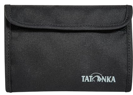 Tatonka Passport Safe RFID Block – resebörs/passfodral med RFID-blockerare – TÜV-testad, svart