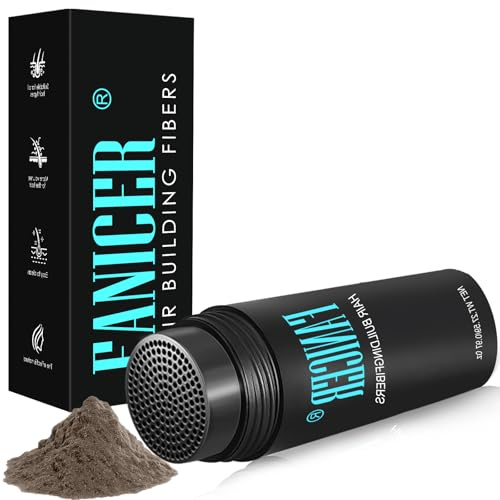 27.5G Fibras Capilares,Disimula la Calvicie al Instante,Polvos para el Pelo Aumenta el Volumen del Pelo Instante,Relleno Capilar Instantaneo,Hair Fibers,Polvos Pelo Hombre y Mujer(Castaño Medio)