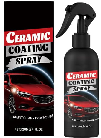 Spray Ceramico per Auto - 120ml Spray Rapido Per Riparazione Vernice Auto - Detailing Moto Camion Pickup con Applicazione Semplice