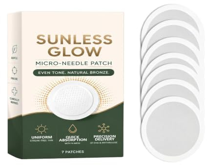 Brun Utan Sol Plåster 7 Stycken Solfria Kroppsbronsförstärkande | Självbrun Produkt För Camping Semester Spa Resor Utomhusbruk Och Hemmabruk