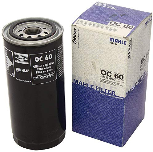 MAHLE OC 60 Ölfilter - für Man M 2000 L, u.a. | Kompatibel mit: ASTON MARTIN VIRAGE Limited Edition Vantage, VIRAGE Saloon, VIRAGE Shooting Brake, VIRAGE Vantage