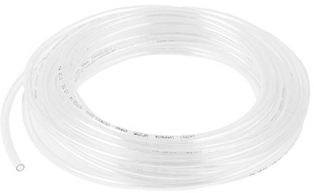 sourcingmap 4mmx6mm Transparent Polyuréthane Air CO2 PU Tuyau Tubage 10M pour Aquarium