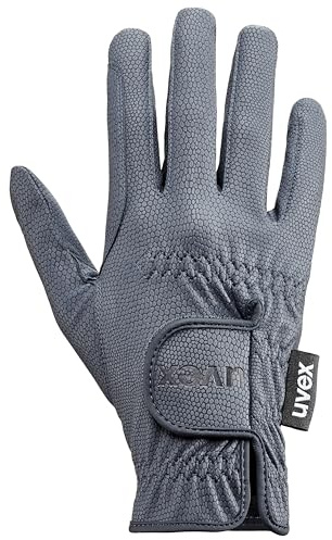 Uvex Sportstyle Riding Gloves – Stretchable Equestrian Hand Protection – Touchscreen-Compatible – Blue Size 10