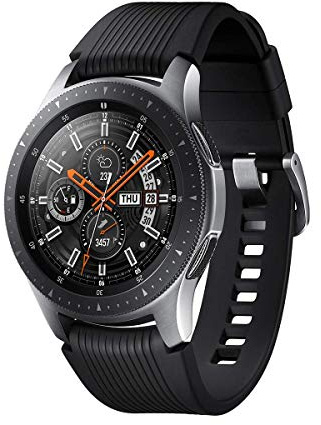 Samsung Galaxy Watch - Reloj Inteligente, Bluetooth, Plata, 46 mm- Version española