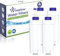 Weeplow - 4 Water Filters Compatible with Delonghi Magnifica, Dinamica, Autentica, Primadonna, DLSC002 and All ECAM Esam ETAM BCO EC Series