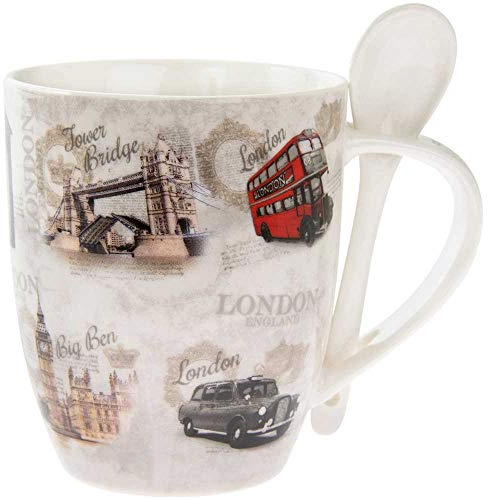 lesser and pavey FINE China Mug & Spoon