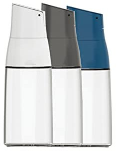 FMHOME Bidon D'huile, Verre Bouteilles De Condiments Huile d'olive Capteur De Gravité Retour Automatique Vinaigre De Sauce Soja Maison 500 ML/pièce (Couleur : D)