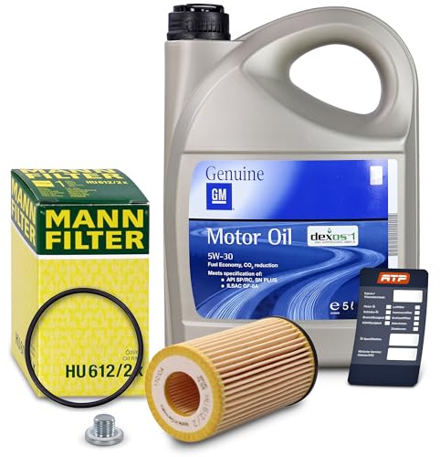 MANN-FILTER Inspektionspaket Filterset 1x Ölfilter, 1x Ölablassschraube mit