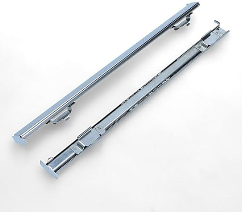 LUTH Premium Profi Parts Teleskopauszugset 1fach für Backblech Rost kompatibel mit Whirlpool Bauknecht Ignis 481010764710 Slv241 in Backofen