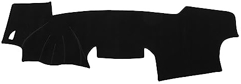 VekAuto Dash Covers Mat for Toyota RAV4 2007-2012 Upgrade Polyester Car Center Console Interior Trim Dashboard Cover for Toyota RAV4 Protector Black