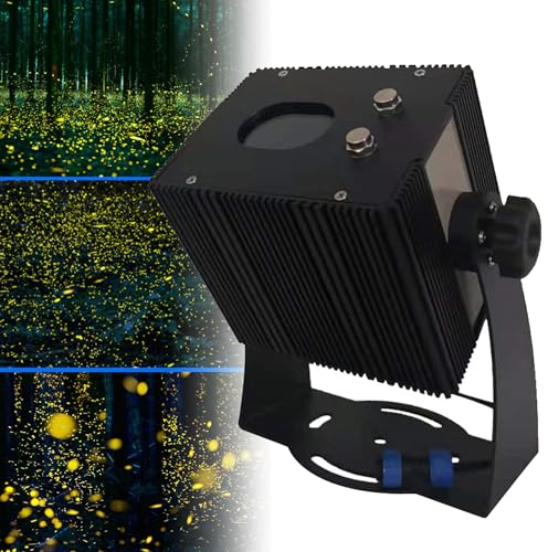 Firefly Garden Lights Sternprojektorleuchten, Ip65 Wasserdichter Landschaftsstrahler, Bewegliche Projektorlampe Für Den Außenbereich, 4 Farben Und 7 Effekte, Rotationsgeschwindigkeit Einstellbar,20W