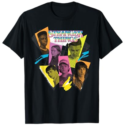 Stranger Things 4 Lucas, Max, Dustin, Eleven, Mike T-Shirt
