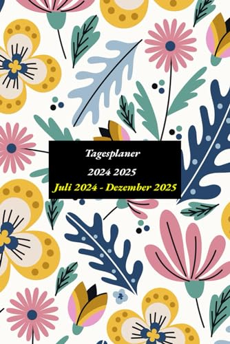 Tagesplaner 1 Seite 1 Tag: Kalender 18 monate a5 | Juli - Dezember | Tag mit Zeiteinteilung | Terminkalender | Office Planer | Kalenderbuch