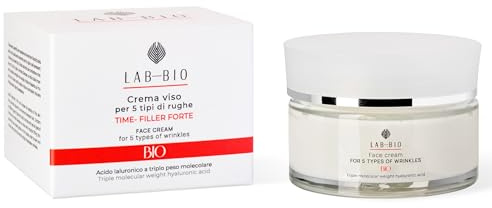 crema viso Anti-Age Acido Ialuronico Forte- Crema viso per 5 tipi di rughe, Doppio Acido laluronico a triplo peso molecolare, Skin Care Anti-rughe Con Acmella Oleracea Per Pelli mature