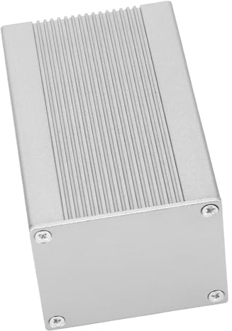 Scatola di Progetto in Alluminio per Elettronica, Custodia in Alluminio 40 * 50 * 80mm Design di Tipo Diviso con Viti, per Progetti Elettronici Fai -da -te