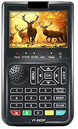 Sat Finder, VF-6900 HD Digital Satellite Finder DVB-S/DVB S2 / Finder Meter 3.5quot; LCD TFT for ricevitori TV satellitari ST-5150,per l'impostazione della parabola satellitare(VF-6900 with cctv)