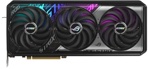 ASUS ROG Strix NVIDIA GeForce RTX 5070 Ti OC Edition, Scheda Grafica Gaming da 16GB GDDR7, 256 Bit, PCIe 5.0, Ventole Axial-Tech, 3 DisplayPort 2.1, 2 HDMI 2.1, Nero, ROG-STRIX-RTX5070TI-O16G-GAMING