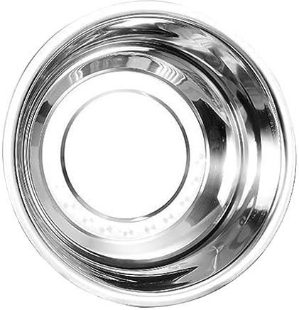 COOLHIYA Inoxidable para Cocina Tazón Multifuncional para Sopa Lavado de Resistente y Duradero para Uso Doméstico y Cocción