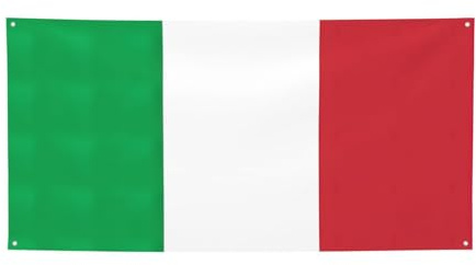 italy flag Print Party Banner,Birthday Sign Theme New Year Christmas Party Decorations Backdrop.