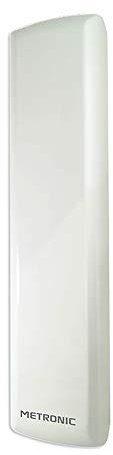 Metronic 415980 Antenna TV Amplificata da Esterno, Bianco