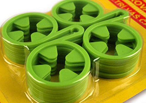 Sockenhalter Sockenclips Sockensortierer Sockenklammer Wäscheklammern Socken (grün)