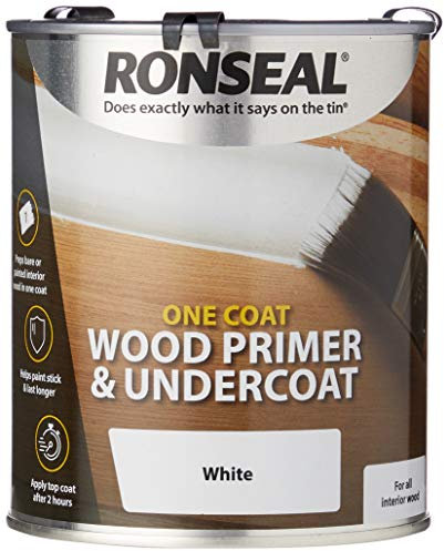 Ronseal One Coat Wood Primer and Undercoat 750ml