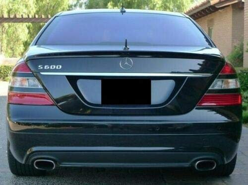 Heck Spoiler Spoilerlippe Kofferraum Lippe für S-Kla W221 Limousine