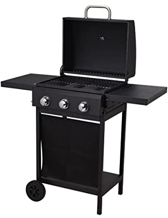 BARBACOA DE GAS DE 3 FUEGOS