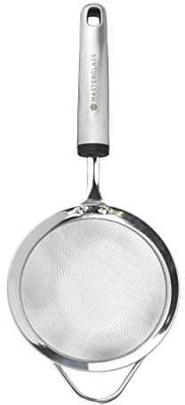 MasterClass Soft Grip Setaccio, 12 cm, in cartone, acciaio inox, argento