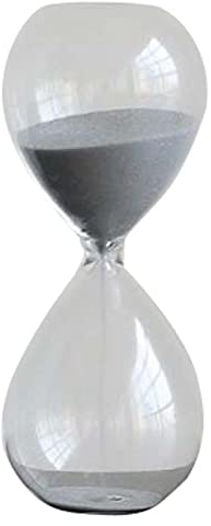 Temporizador de reloj de arena de 5 minutos, reloj de arena creativo grande, temporizador decorativo, A