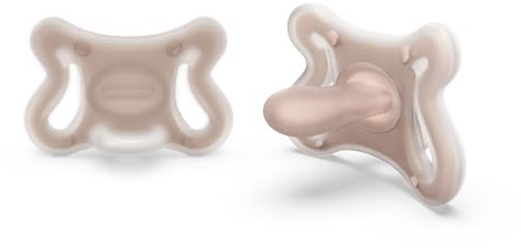 Suavinex, 2er Pack Neugeborenen Schnuller Zero Zero, physiologischem SX Pro Sauger für Babys von -2 bis 2 Monaten, für Frühgeborene, Hypoallergen, Geeignet für empfindliche Haut, Skin-Friendly, Medium