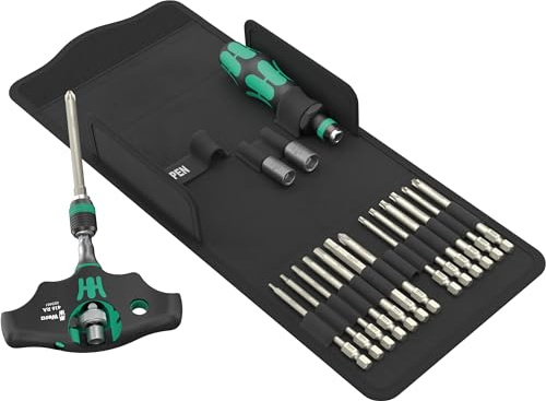Wera 05136072001 Kraftform Kompakt 400 RA SHK Set 1, 19-teilig