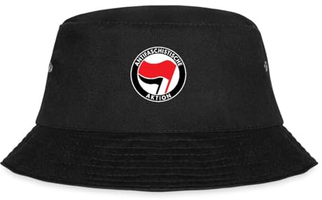 Spreadshirt Antifaschistische Aktion Logo Flaggen Gegen Rechts Fischerhut