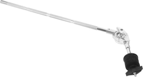 Brazo Articulado Soporte de Montaje para Platillo de Batería | Aleación Color Plata, para Set de Batería y Plato Diseño Robusto, Instalación Sencilla, Cabeza Giratoria