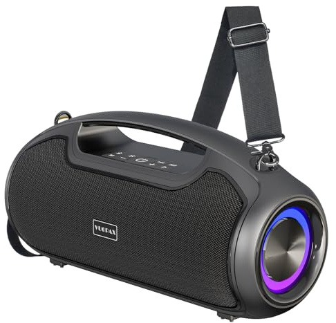 VUOPAX Altavoz Bluetooth Potente Portátil Mejores(200W Pico),Bass Boost