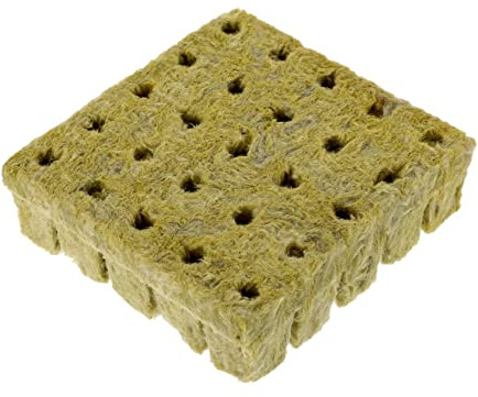 AKOOSY Blocco Nutritivo per Piante Senza Terra 25 Pezzi 25x25x40mm per Coltivazione Fuori Suolo di Ortaggi e Fiori in Vaso Alta capacità di Assorbimento e Buona permeabilità Aria